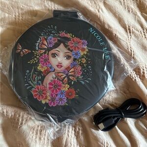 Nicole Lee Portable LED Compact Travel Mirror